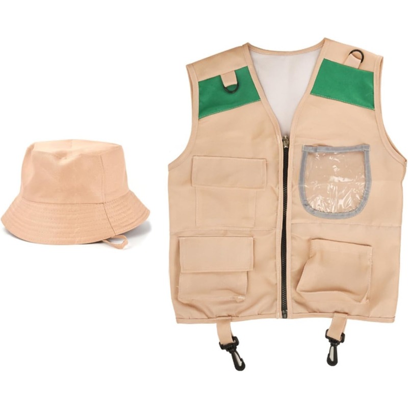 ชุดซาฟารีพร้อมเสื้อกั๊กและหมวก - Outdoor Adventure Game บทวิจารณ์และราคา